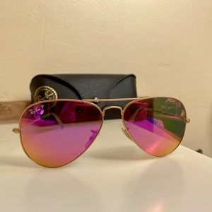 Ray-Ban Aviator Polarized Flash Lenses